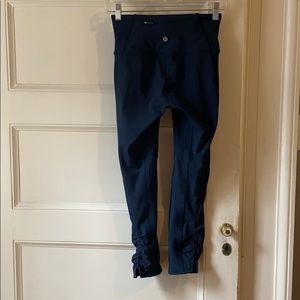 Navy Blue lululemon 7/8 leggings